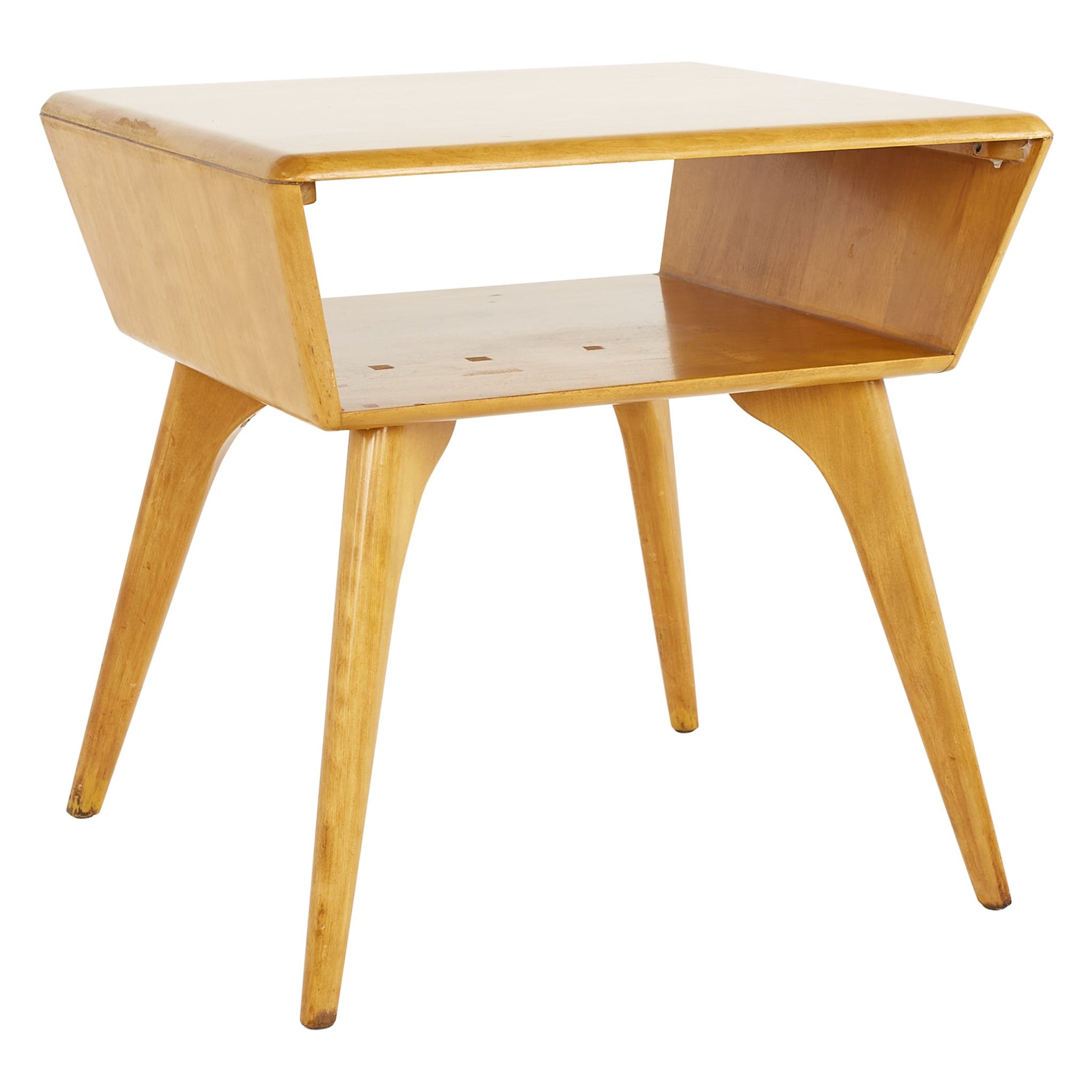 Heywood Wakefield Encore Mid Century Side End Table | Mid Century