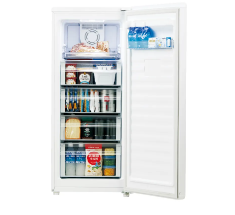 Haier 冷凍庫 138L ホワイトをレビュー JF-NUF138D-W ｜大容量でコスパ