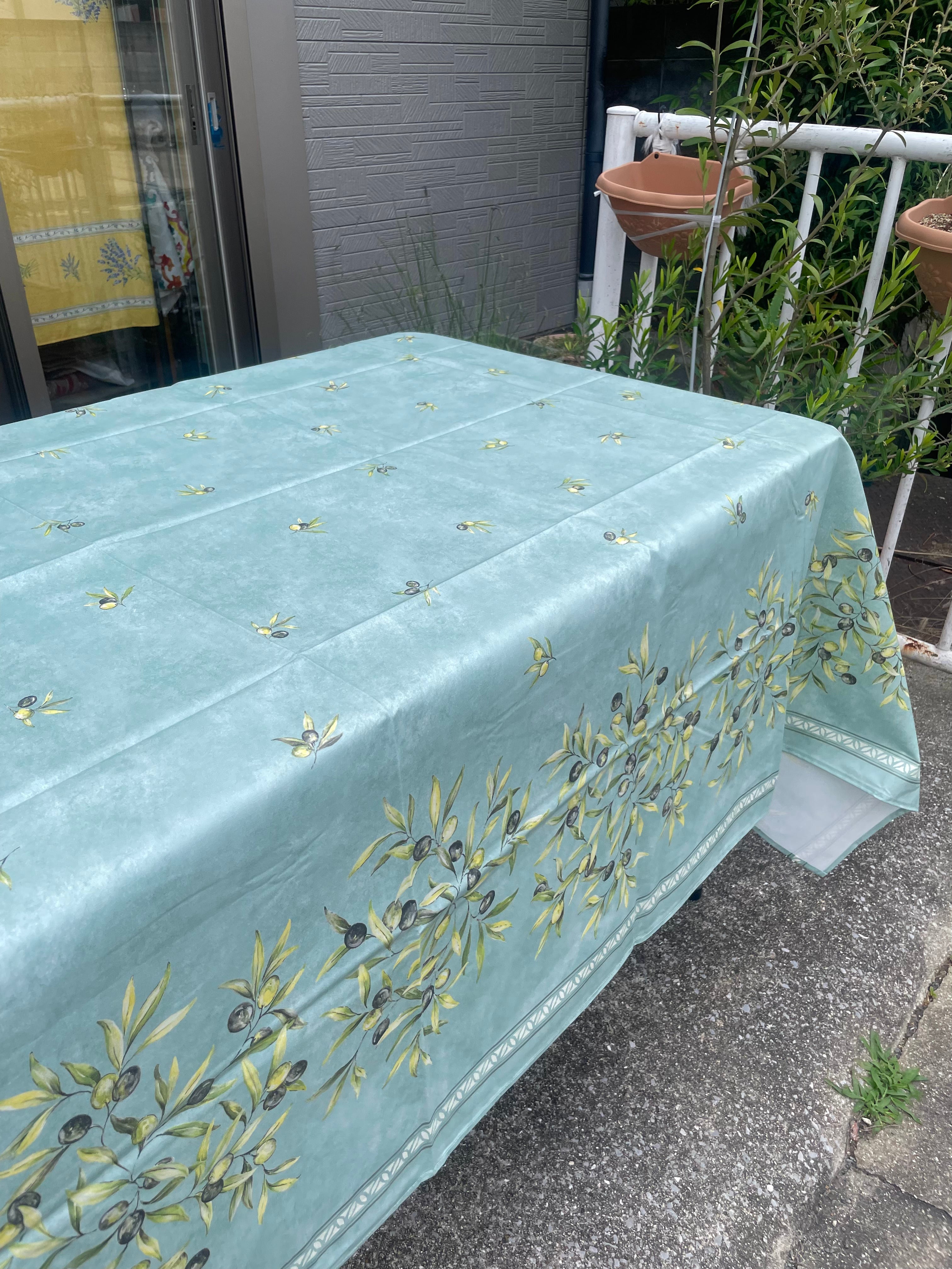 フランス製撥水クロス》オリヴレ｜長方形テーブル用｜200×150cm