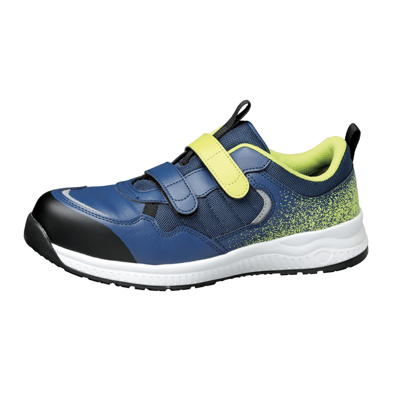 AS-05 EEE（ネイビー／ライム） - 安全靴・作業靴はミドリ安全フット