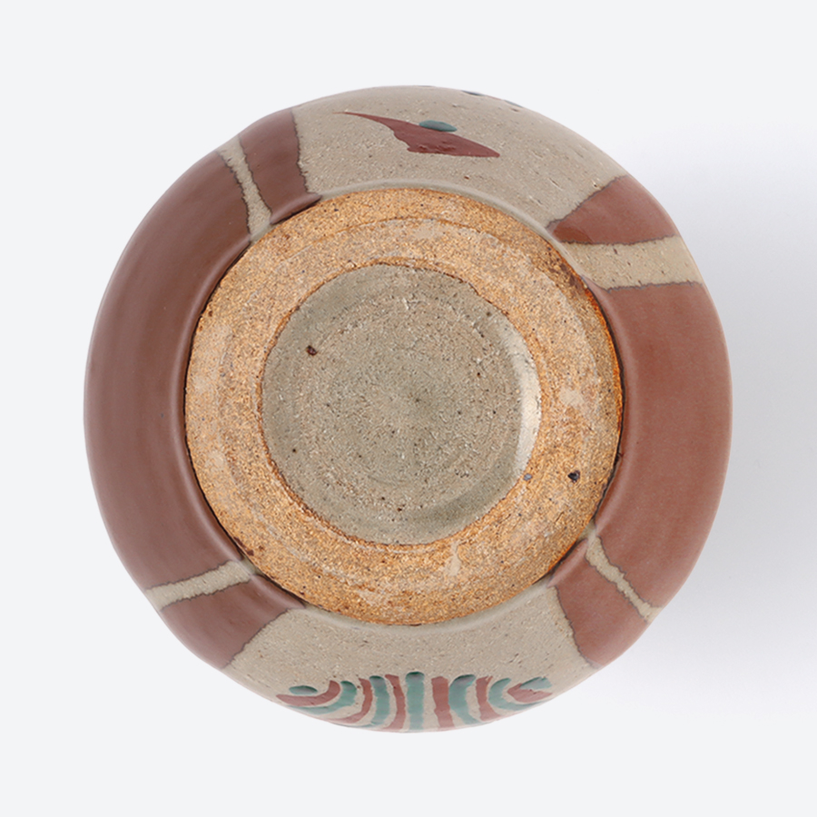 濱田友緒＞濱田窯 柿釉赤絵花瓶 | 栃木県益子町 | 三越伊勢丹ふるさと納税