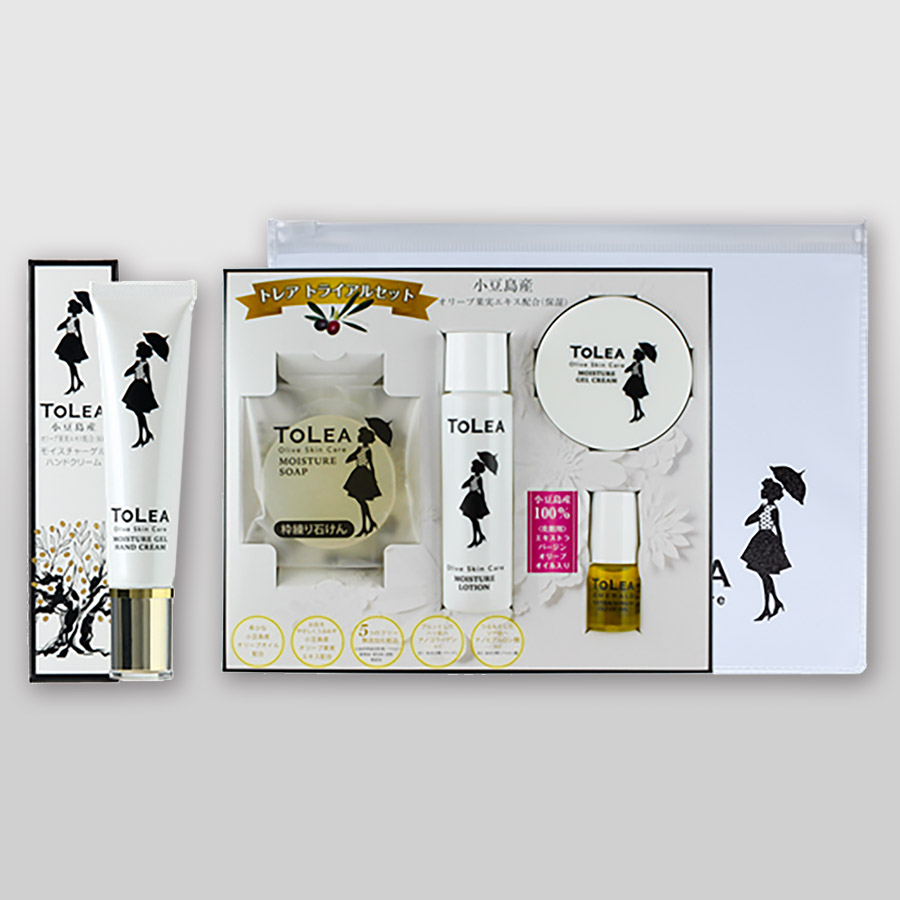 トレアトライアルセット（ポーチ）、トレアモイスチャーゲルハンド