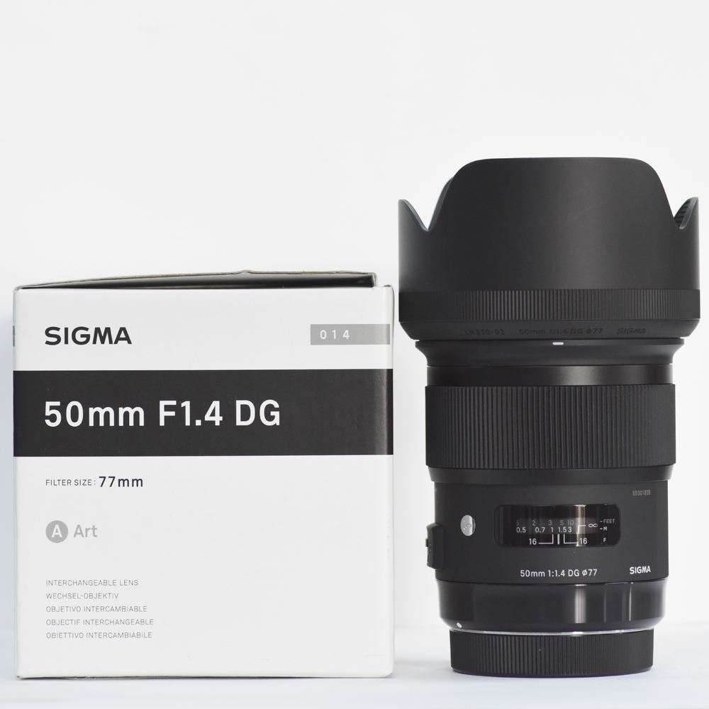 USED Sigma 50mm F1.4 DG HSM ART Boxed - Nikon AF - Mifsuds