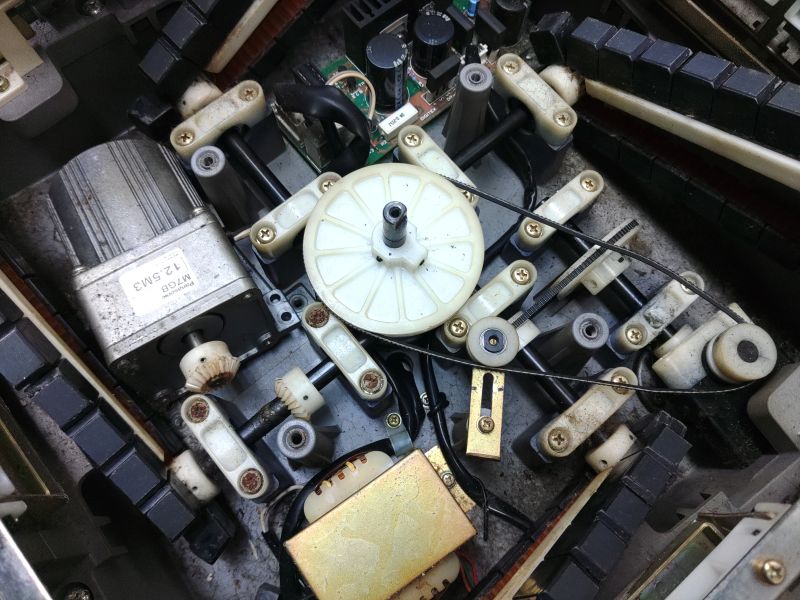 古い、全自動麻雀卓（雀夢C型）が動かなかったので、修理してみた