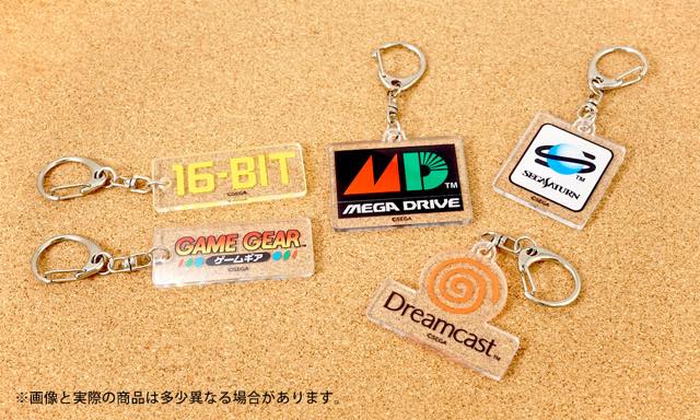メガドライブからドリームキャストまで！「セガ ハードロゴ アクリル