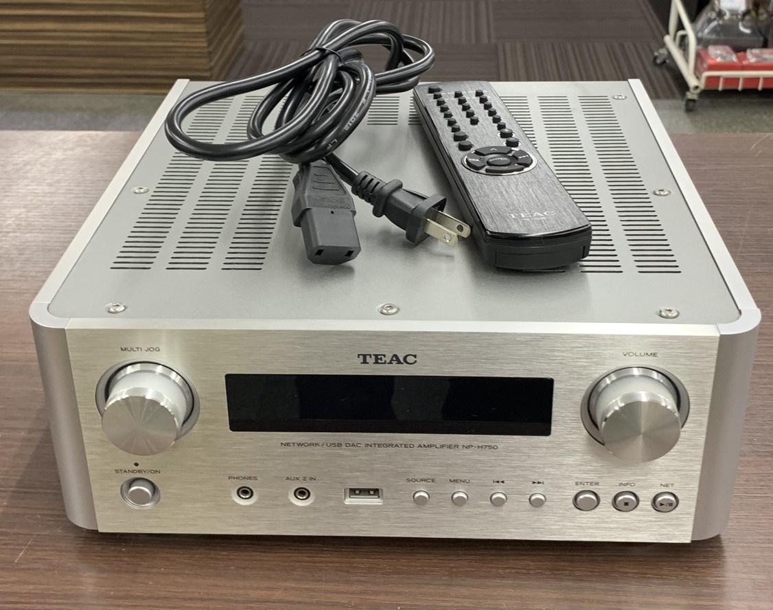プリメインアンプ TEAC NP-H750 入荷 / リサイクルショップ三喜「宮崎