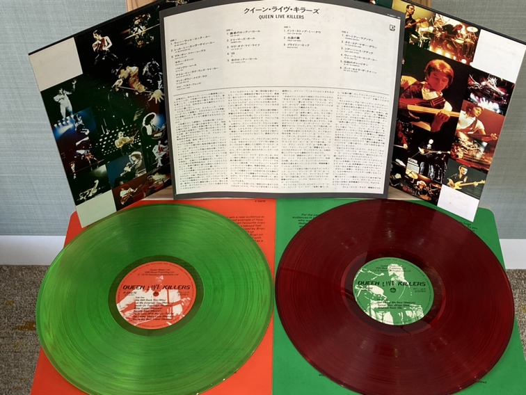 QUEEN「LIVE・KILLERS」初回限定カラーレコード入荷 / リサイクル