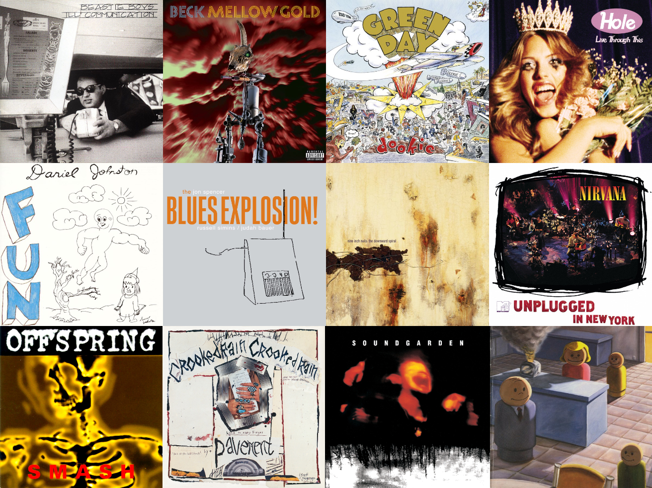 オルタナティブロックが開花した94年――グランジやパンク、ポストロック