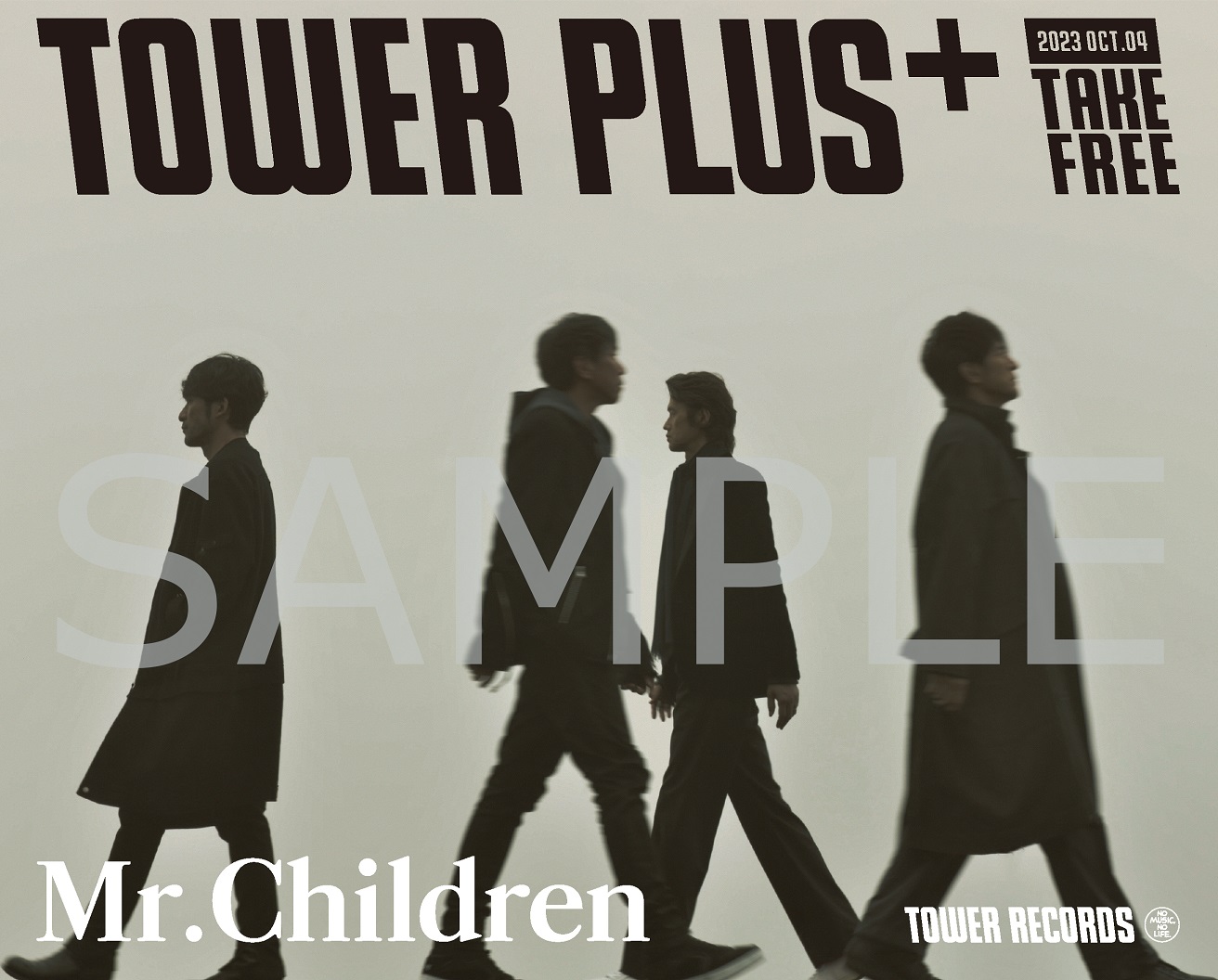 Mr.Children『miss you』リリース記念、TOWER PLUS+特別号が10月4日に