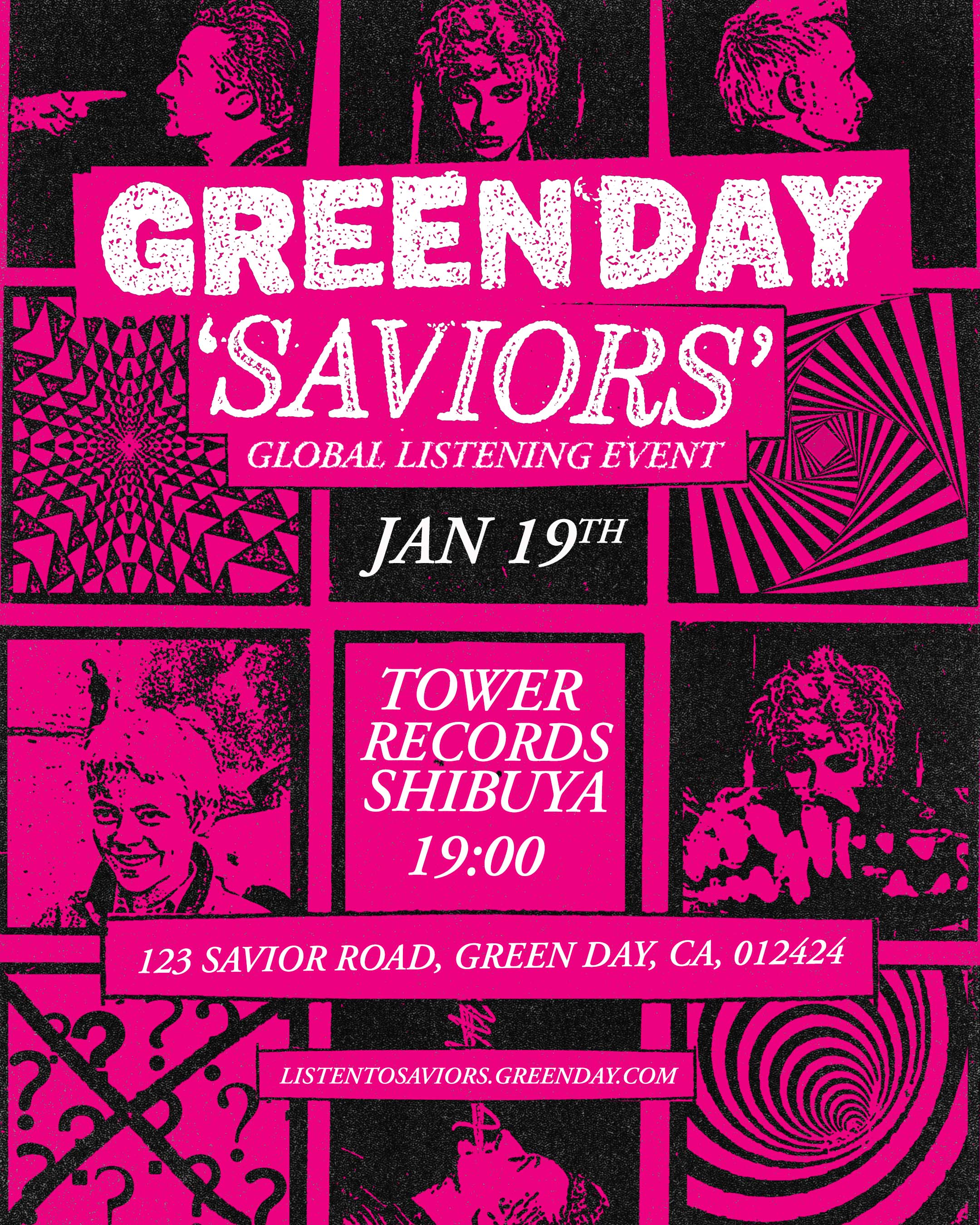 グリーン・デイ（Green Day）の新作『Saviors』をアナログレコードで