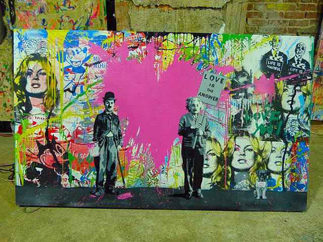 ミスター ブレインウォッシュ Mr. Brainwash のストリートアートの世界