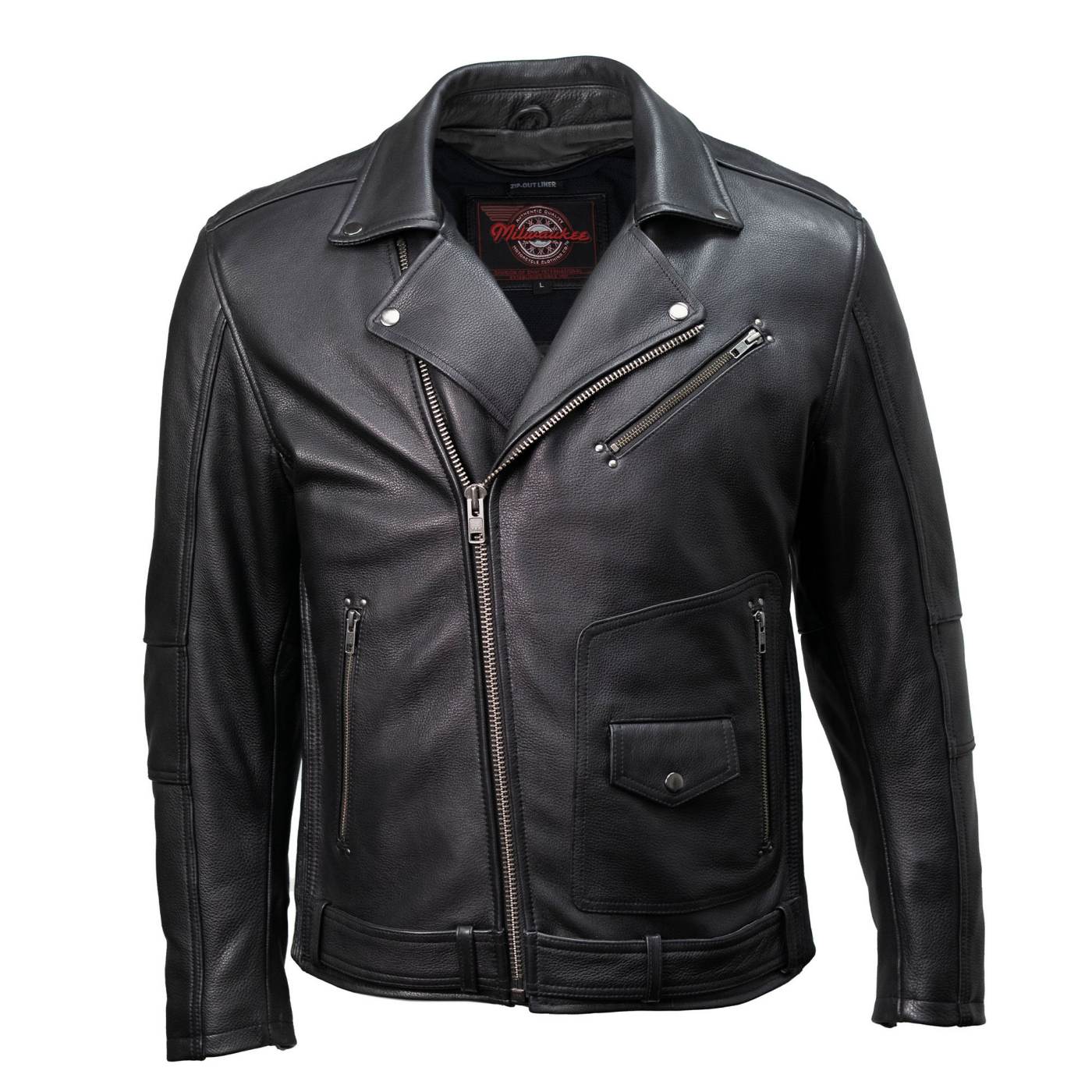 Milwaukee Motorcycle Clothing Co. Men's Unforgiven MC Style Black