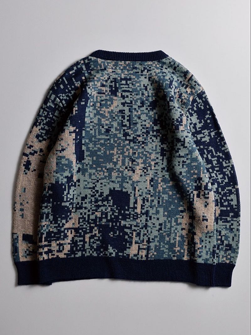 FDMTL Boro Jacquard Cardigan - Mildblend Supply Co