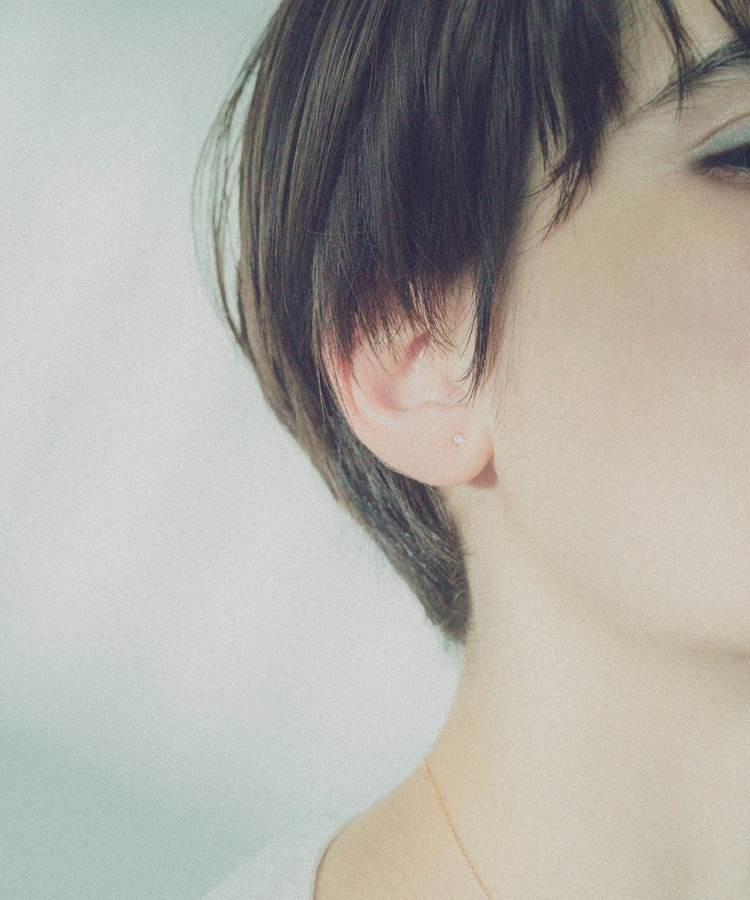 K18 ダイヤモンド 0.1ct ピアス「ブライト」（270689-670689