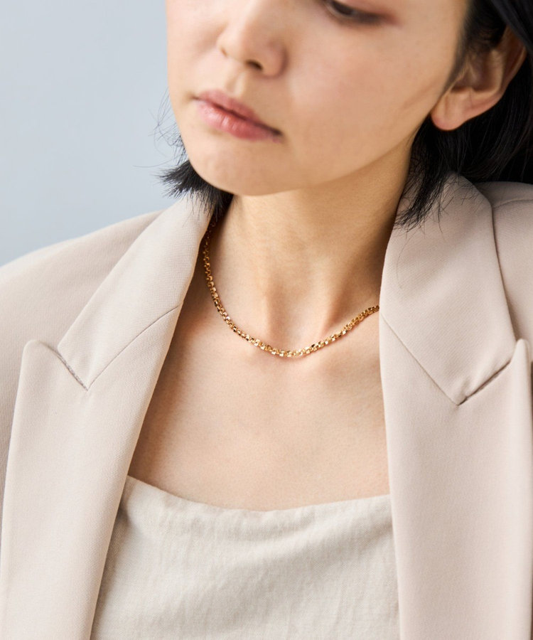 チョーカー モザイクチェーン（061846-061847） ｜ women（ウィメンズ