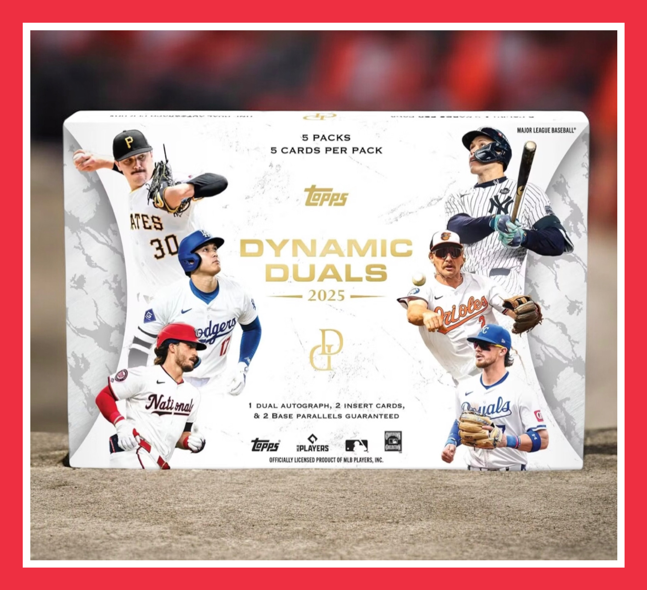 2025 Topps Dynamic Duals Baseball Hobby Box｜ナッツ店長のお店