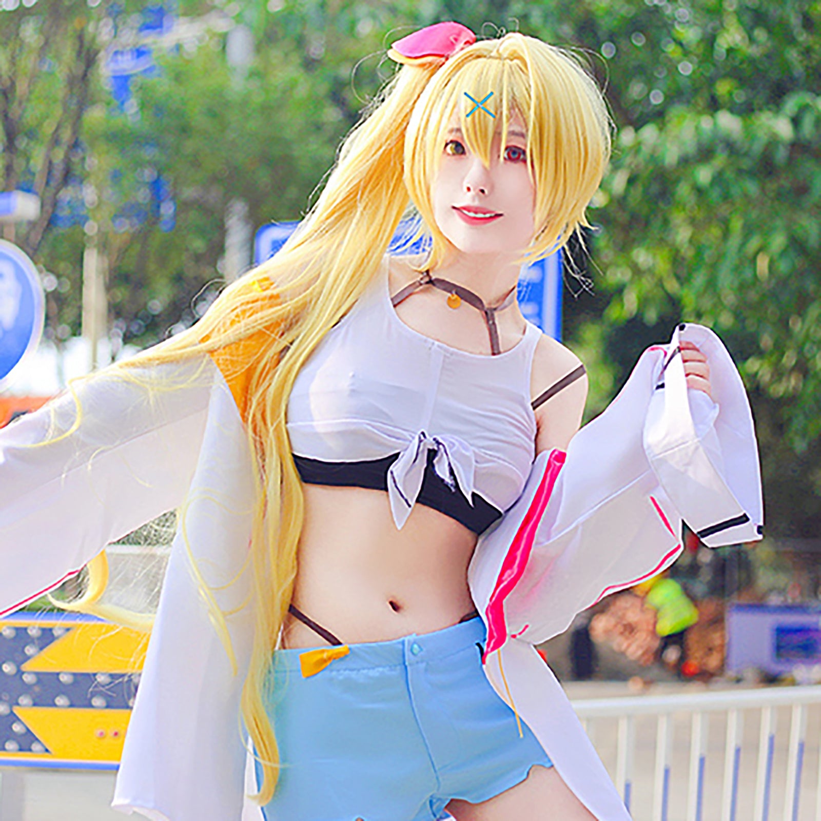 にじさんじ 星川サラ コスプレ 衣装 VTuber レディース ショートパンツ