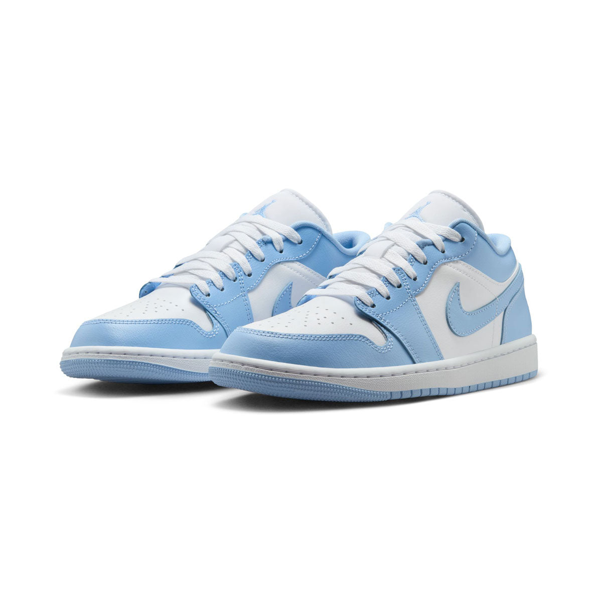Shop Air Jordan 1 Low 'Aluminum White' Women's Shoes