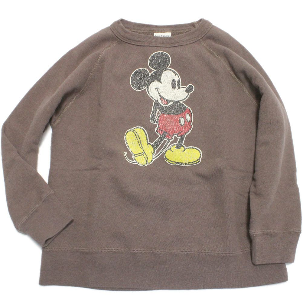 デニムダンガリー×ミッキー] ロンスト MICKEY リメイク シャツ 4NV紺