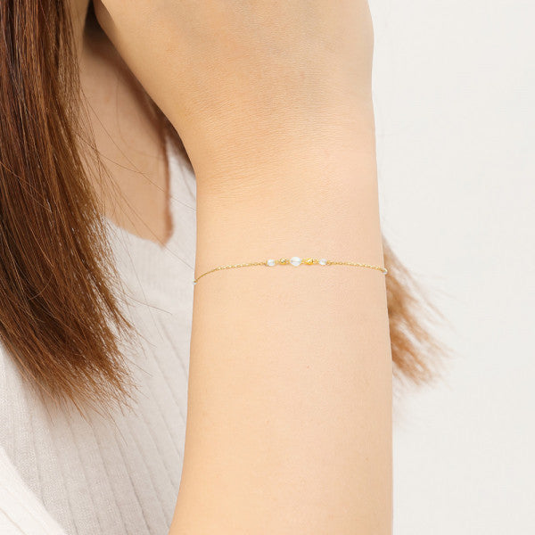 K18 イエローゴールド ブレスレット – Milluflora | ミルフローラ