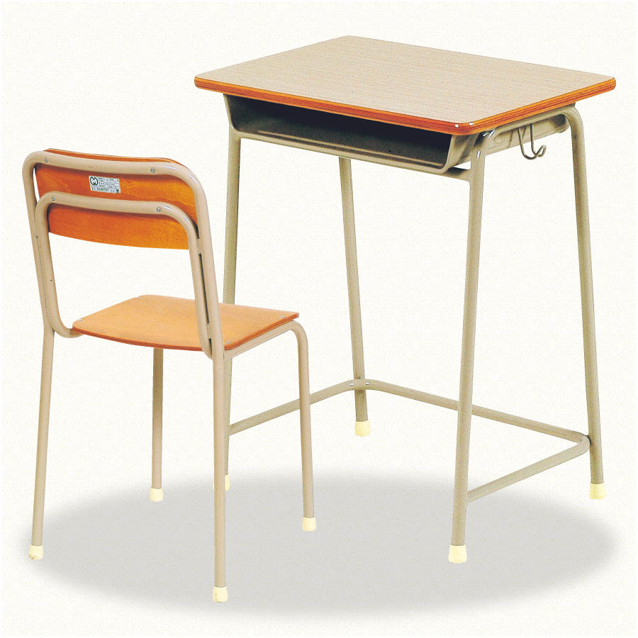 机：PM-3000 、椅子：PM-4100（スタック式） | 学校での教育用机・椅子