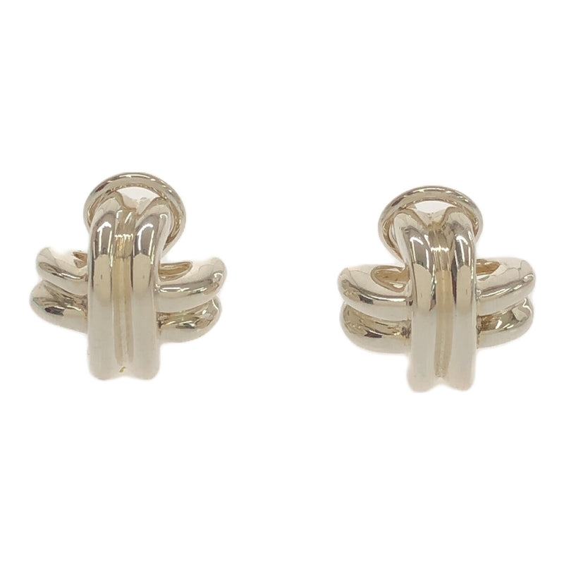 ティファニー TIFFANY & Co. ピアス シグネチャー シルバー 925 11.3g