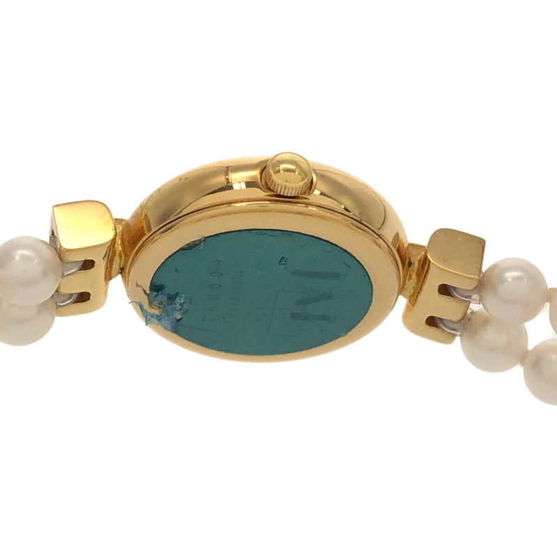 腕時計 稼働 ミキモト MIKIMOTO JAL限定 パールウォッチ 4N20-0941