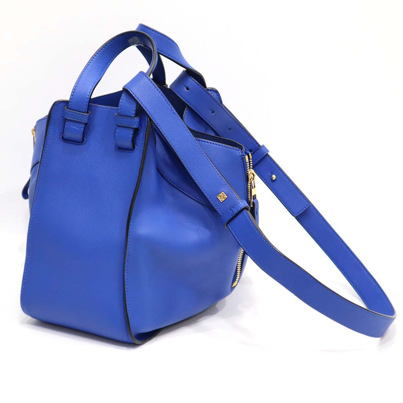 ロエベ LOEWE バッグ ハンモックスモール ブルー ショルダーバッグ