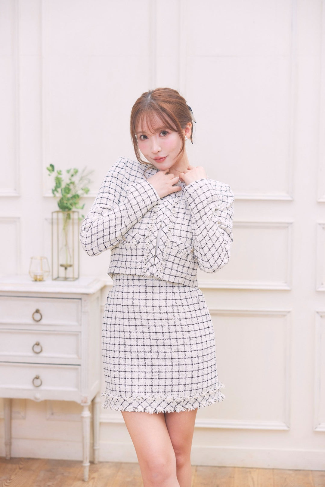 summer-tweed-jacket-miniskirt-