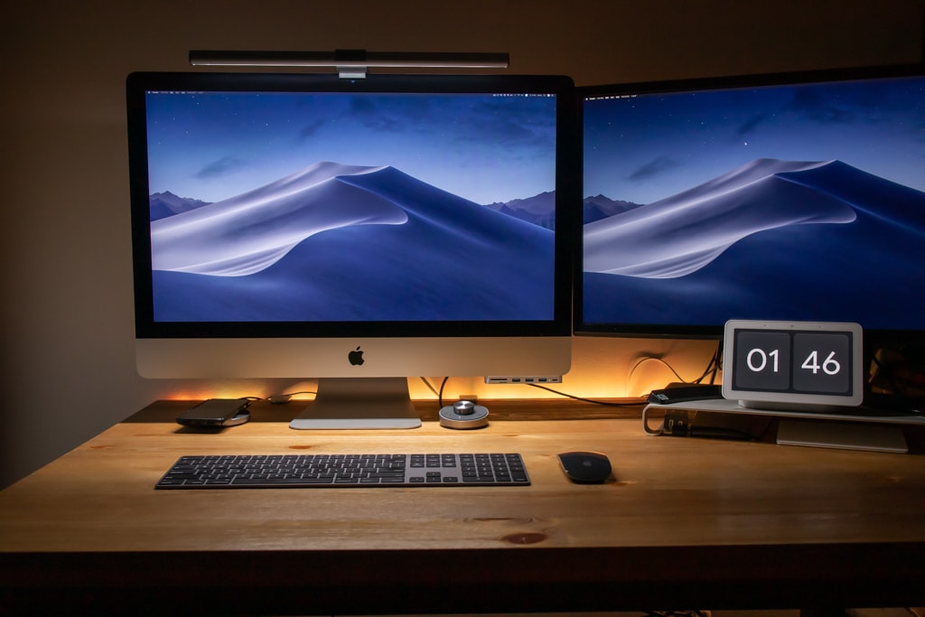 BenQ ScreenBar Plus レビュー：モニターに掛けるだけ！省スペースで