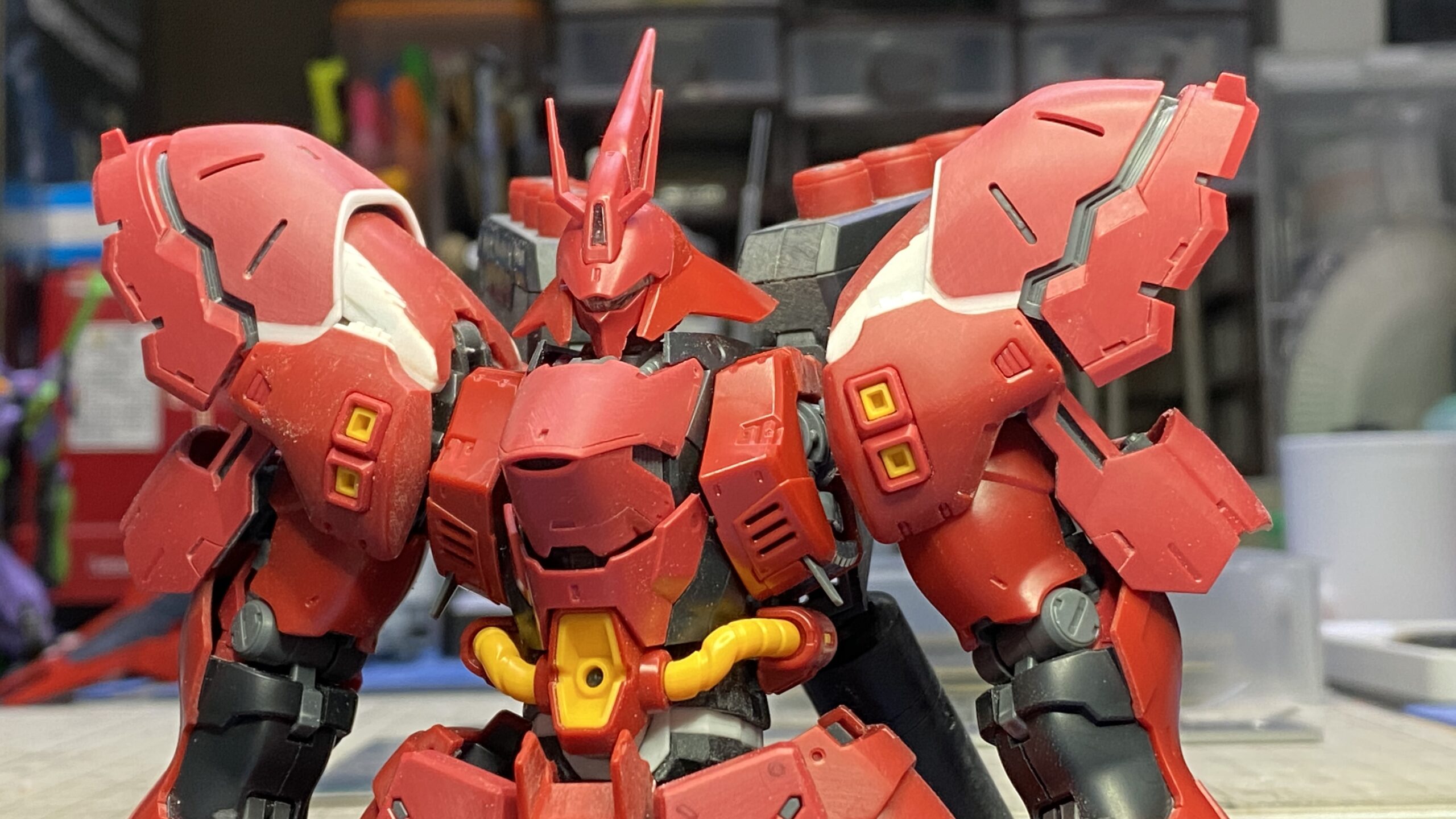 製作記】RGサザビーの工作と塗装内容の紹介｜みたたみ製作部屋