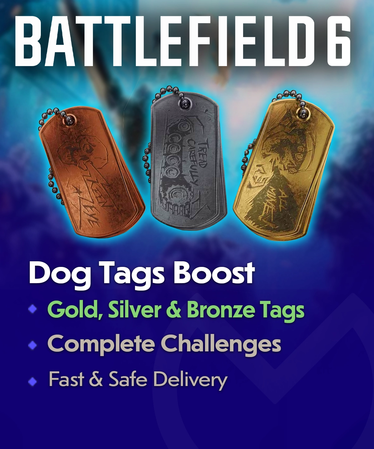 Battlefield 6 Dog Tags Boost - Unlock Rare Tags Fast