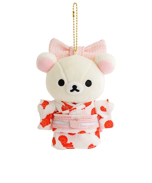 サンエックス リラックマ ぶらさげぬいぐるみ 着物・コリラックマ