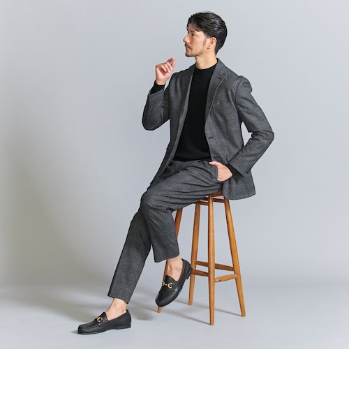 WARDROBE SMART】DELEGANT サキソニー セットアップ/ジャケット