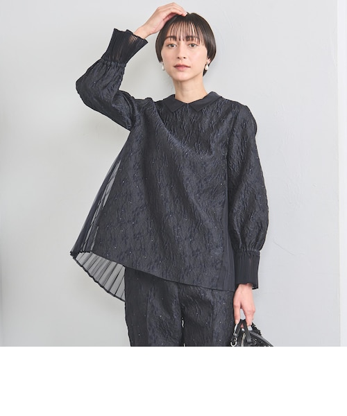 ツートーン ジャガード ブラウス｜ユナイテッドアローズ アウトレット