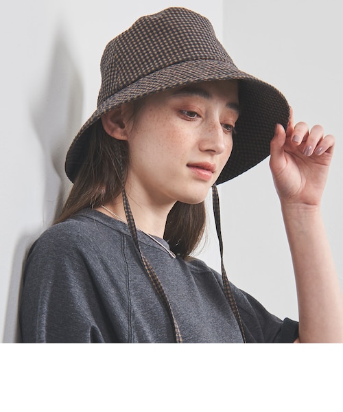 ギンガムチェック ハット UV｜ユナイテッドアローズ アウトレットの
