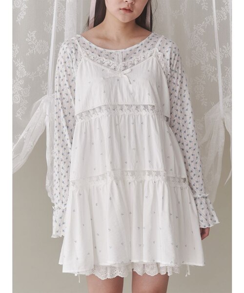 flowerフレアベビードール｜メリージェニーの通販｜&mall（アンド