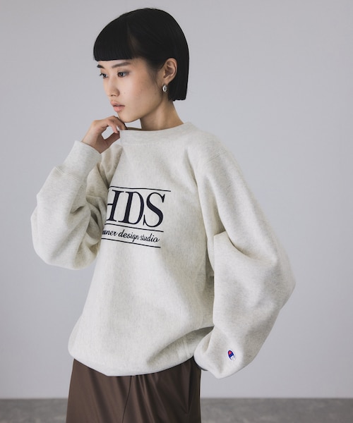 Champion for ADAM ET ROPE'】別注 RW LOGO SWEAT｜アダムエロペの通販