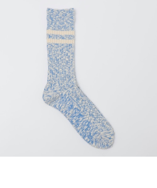 ANONYMOUS: ライト スラブ ライン クルー ソックス｜シップスの通販