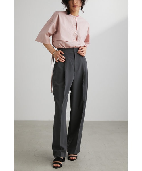 ツータックライトスラックス｜スタイルミキサーの通販｜&mall（アンド