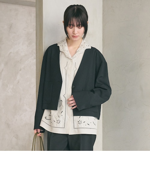 エンブロイダリーカラー シャツ｜ビューティー＆ユース ユナイテッド