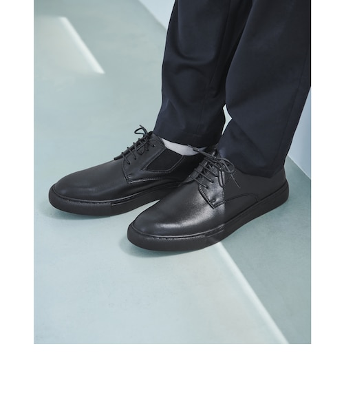 GLR サイドゴア プレーントゥ シューズ｜グリーンレーベル