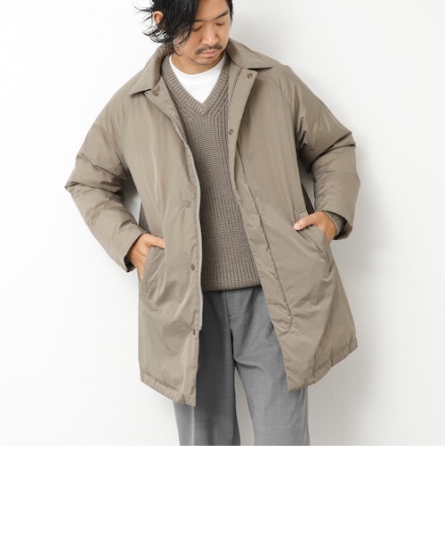 TAION/タイオン】別注ダウンステンカラーコート 25AW｜ノーリーズの