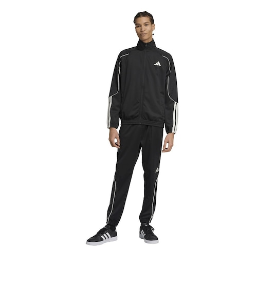 アディダス（adidas）スリーストライプストラックスーツ KLG53-JN1817
