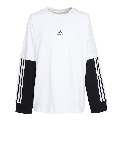 アディダス（adidas）キッズ Street Jam 2IN1 長袖Tシャツ JUD58