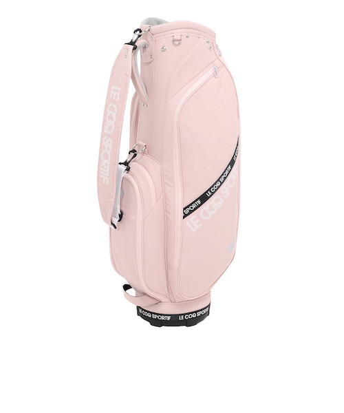 le coq sportif ゴルフバッグ ブラック ピンク le coq sportif ゴルフ