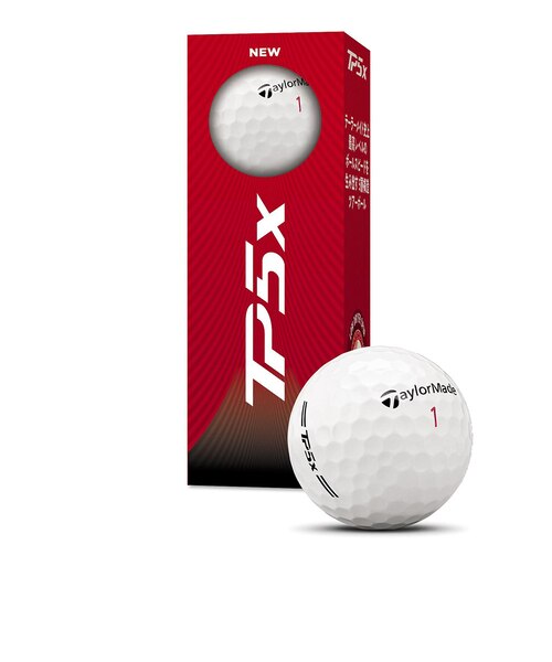 テーラーメイド（TAYLORMADE）ゴルフボール TP5X 26 JPN 3b 2026年