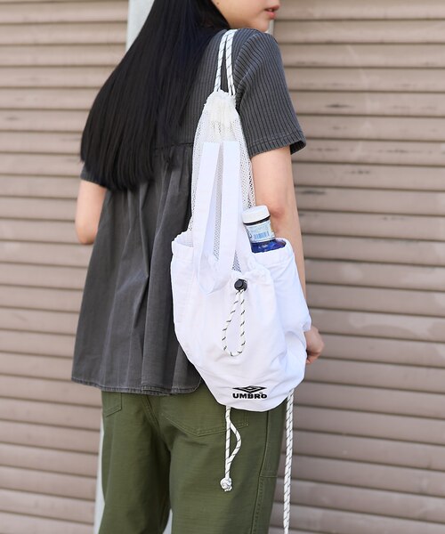 別注 ポケット付き メッシュナップサック｜フリークスストアの通販