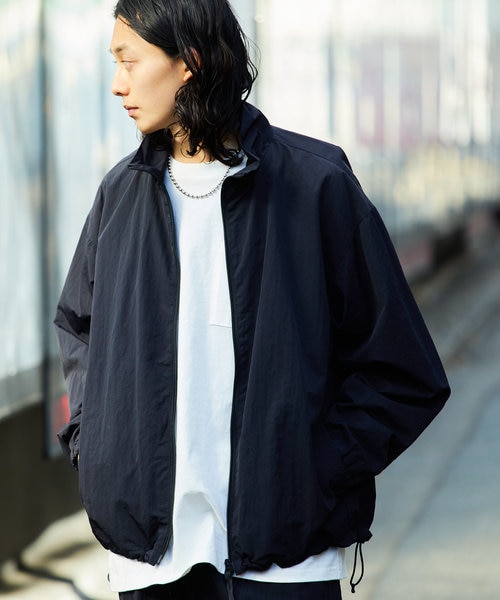 NYLON FULL ZIP JACKET/ナイロン フルジップ ジャケット/リラックス
