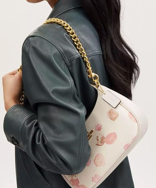 公式】チャンキー チェーン ショルダー ストラップ｜コーチ